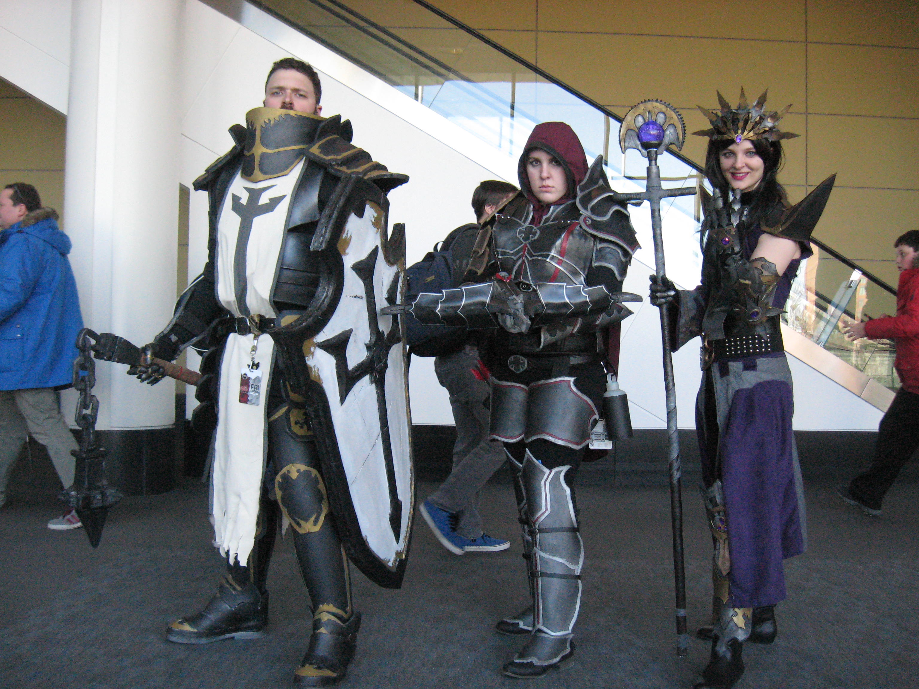Crusader, Demon Hunter &amp; Wizard