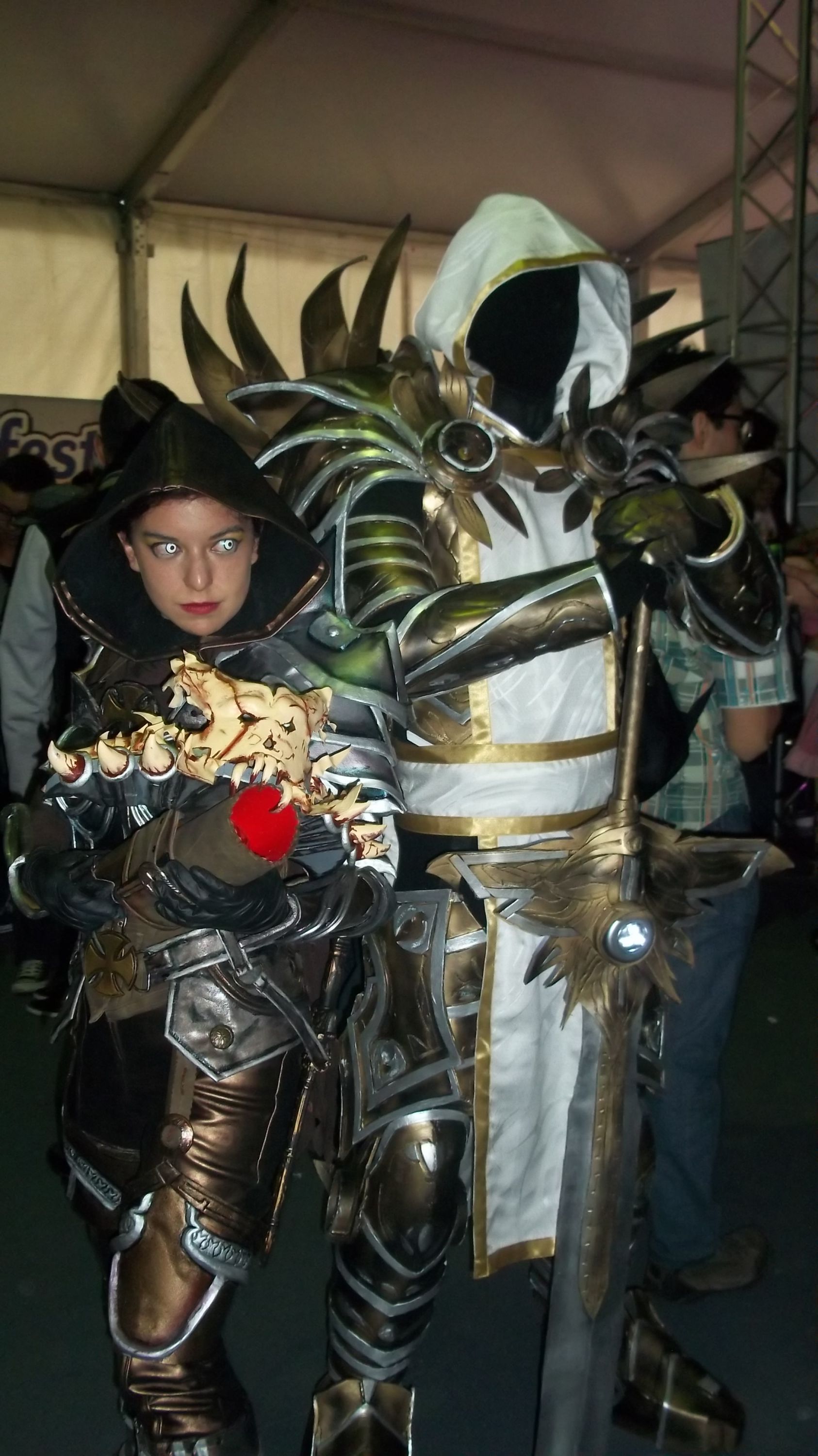 Demon Hunter and Tyrael