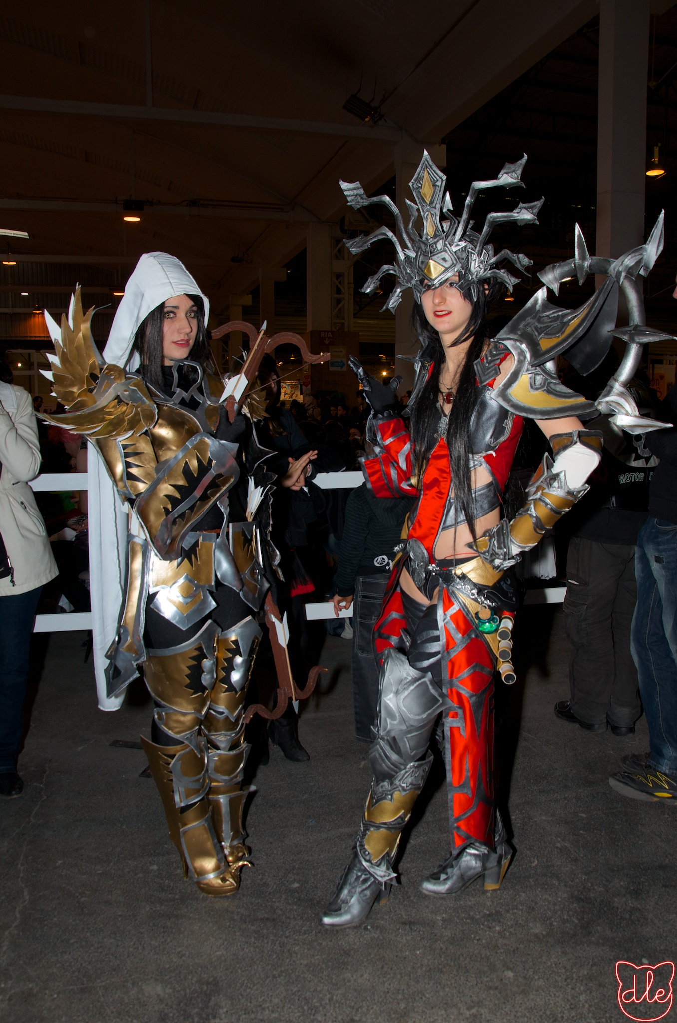 Demon Hunter and Wizard