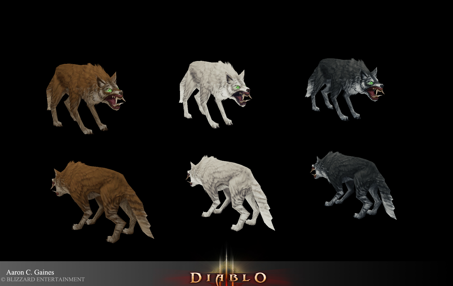 Demon Hunter's Wolf Companion
