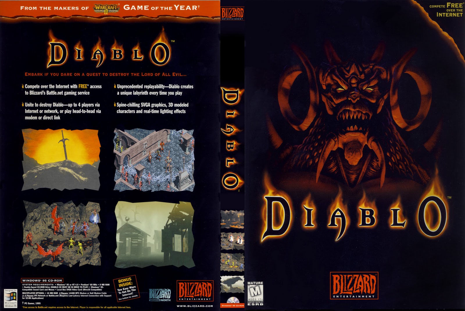 Diablo 1 box