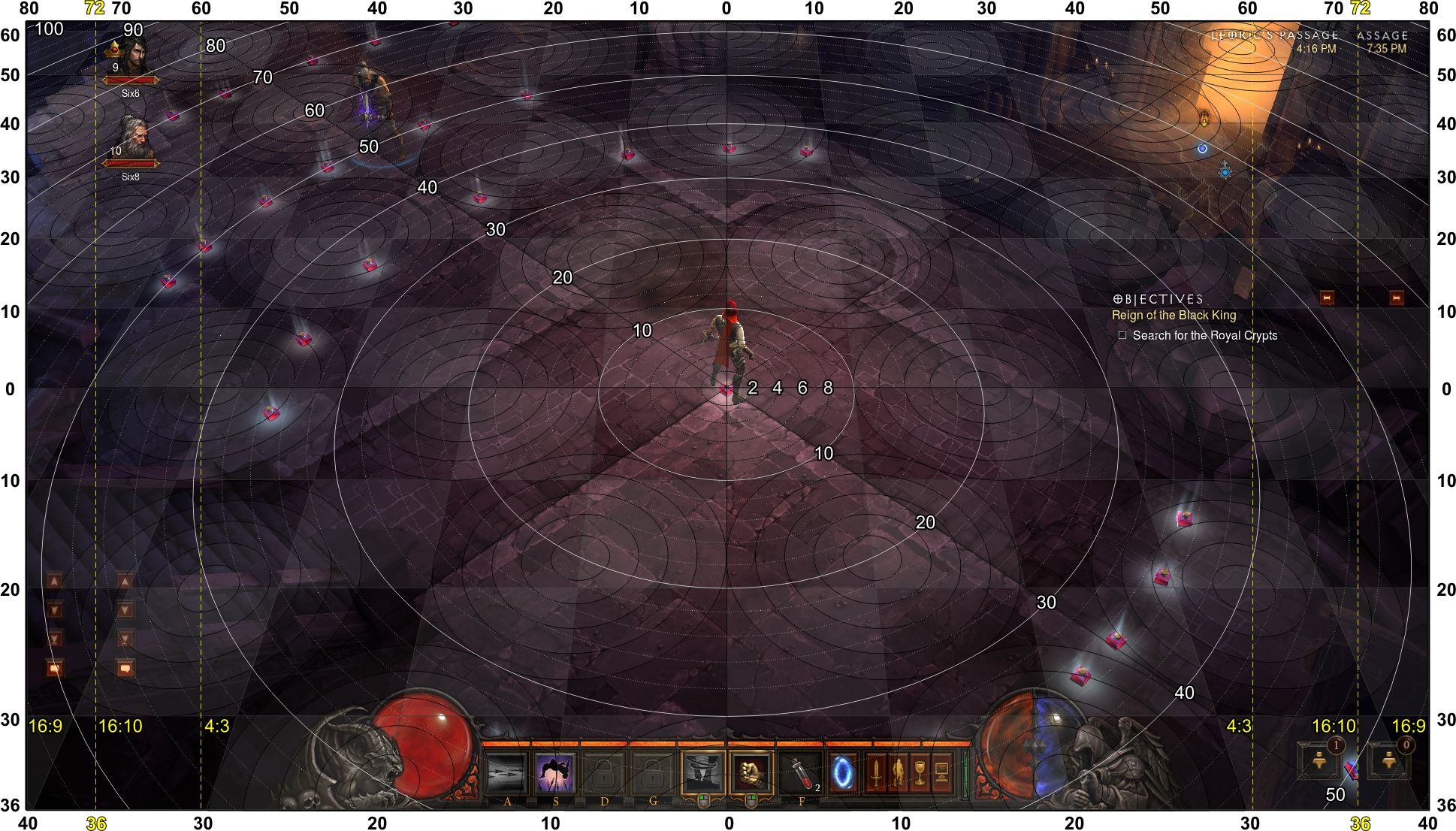 Diablo 3 Distance Map