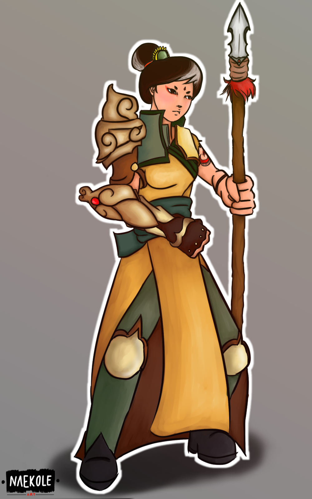 Disney Princesses: Mulan as the Monk