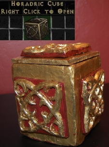 Fanmade Horadric Cube and Runes