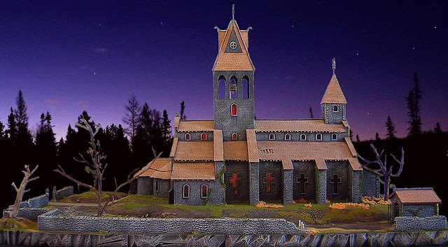 Fanmade Tristram Cathedral Diorama