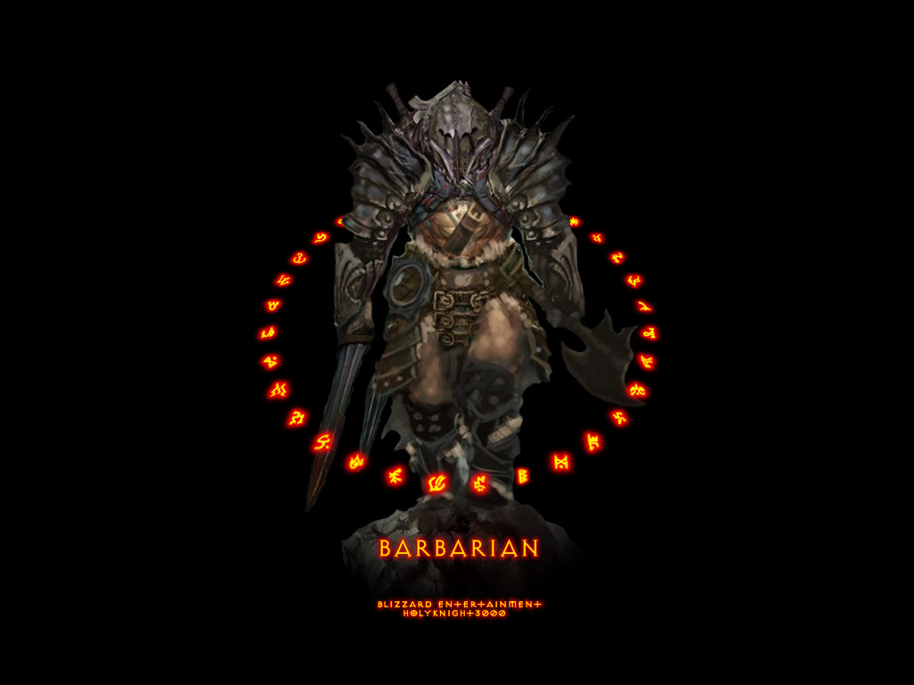 Fiery Runes - Barbarian I