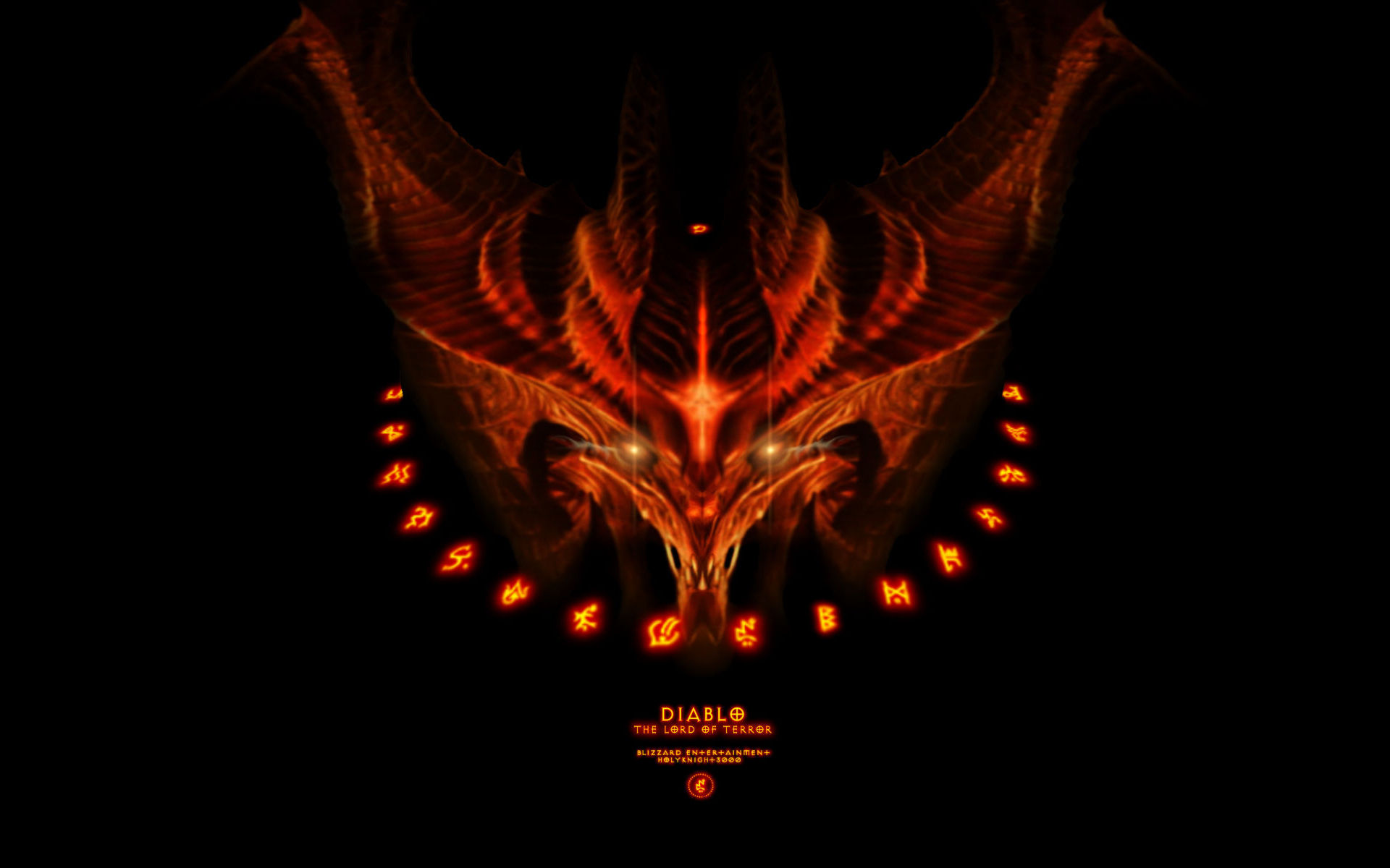 Fiery Runes - Diablo: Reflections of Hellfire