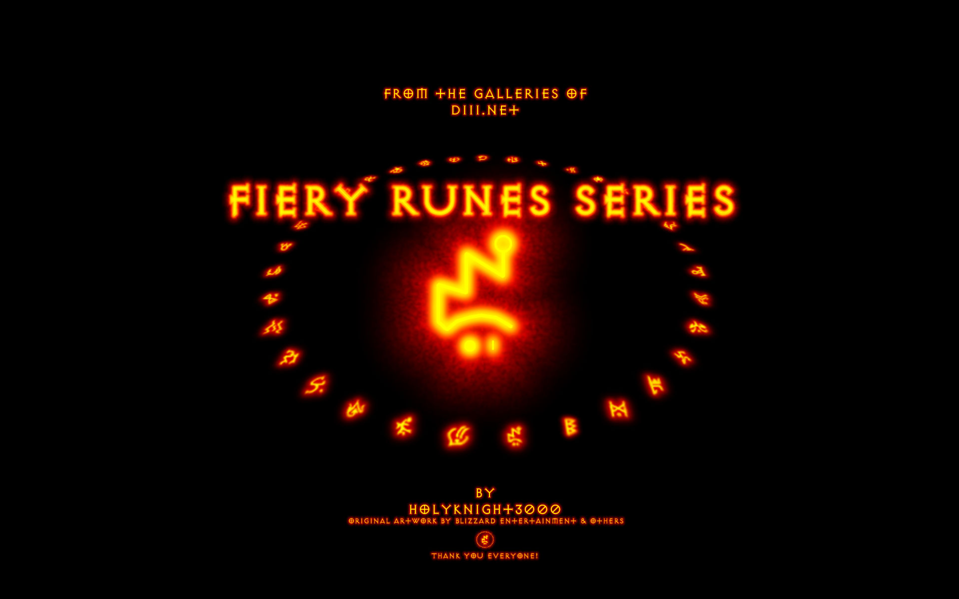 Fiery Runes Extras - The Fiery Zod - A Thank You