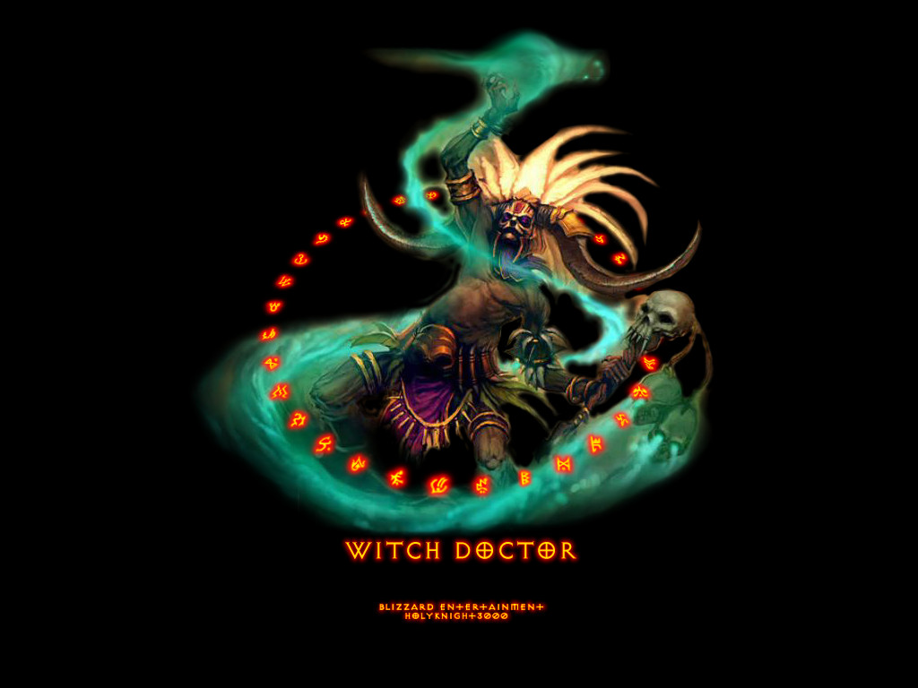 Fiery Runes - Witch Doctor I