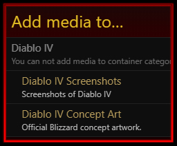 How to Gallery: Add Media to Section