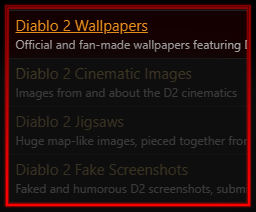 How to Gallery: Diablo 2 Fan Walls