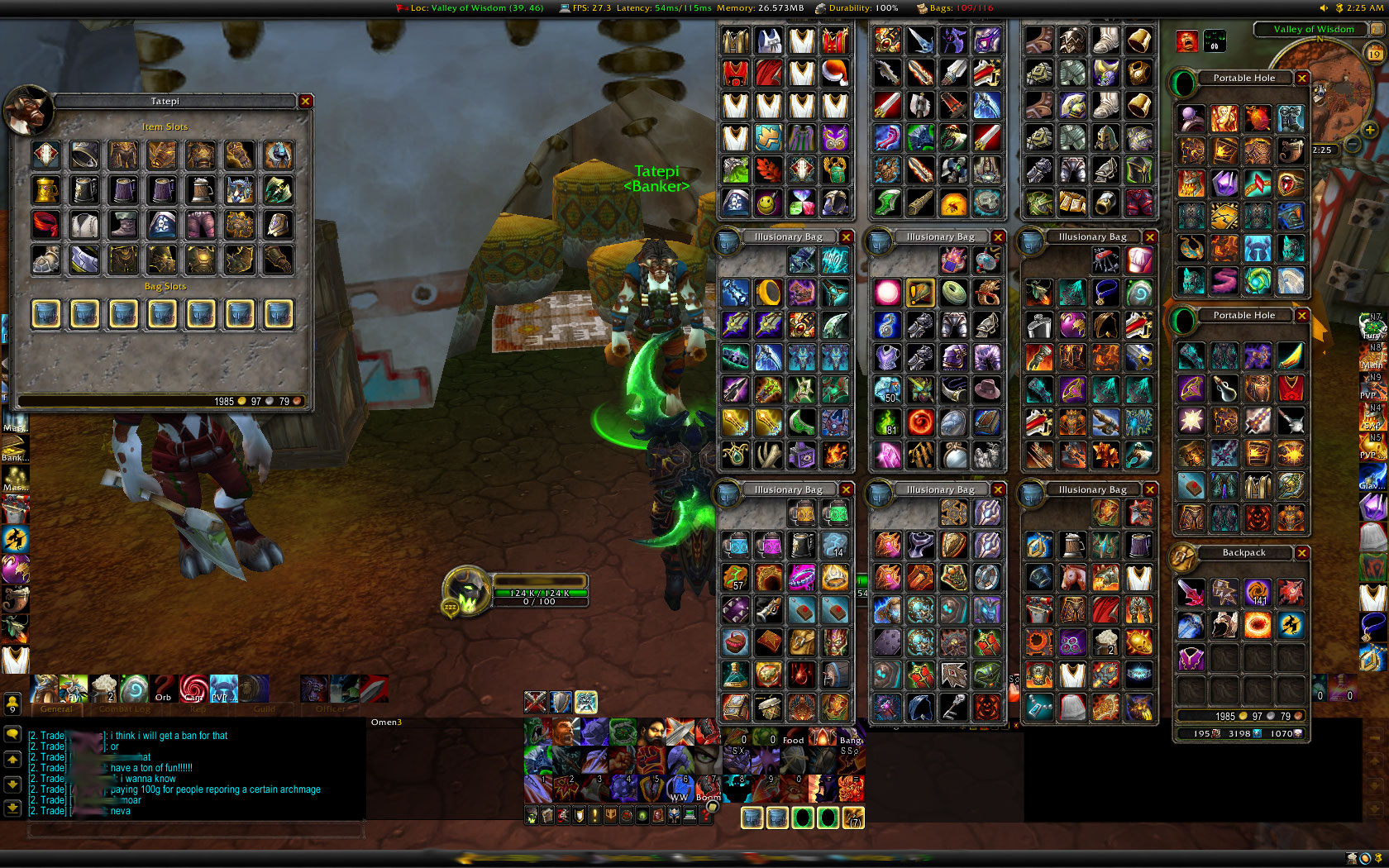I'm a WoW Hoarder....