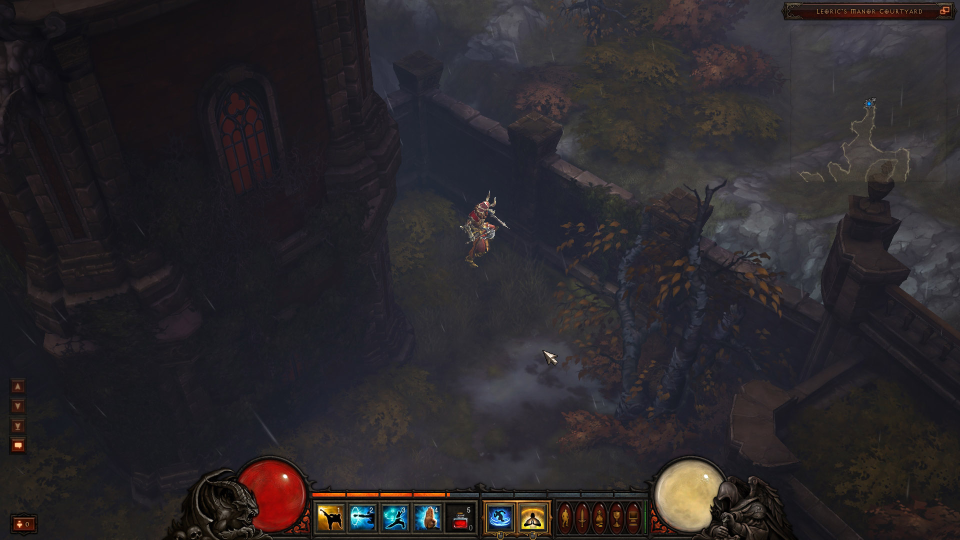 Leoric's Manor (Courtyard)