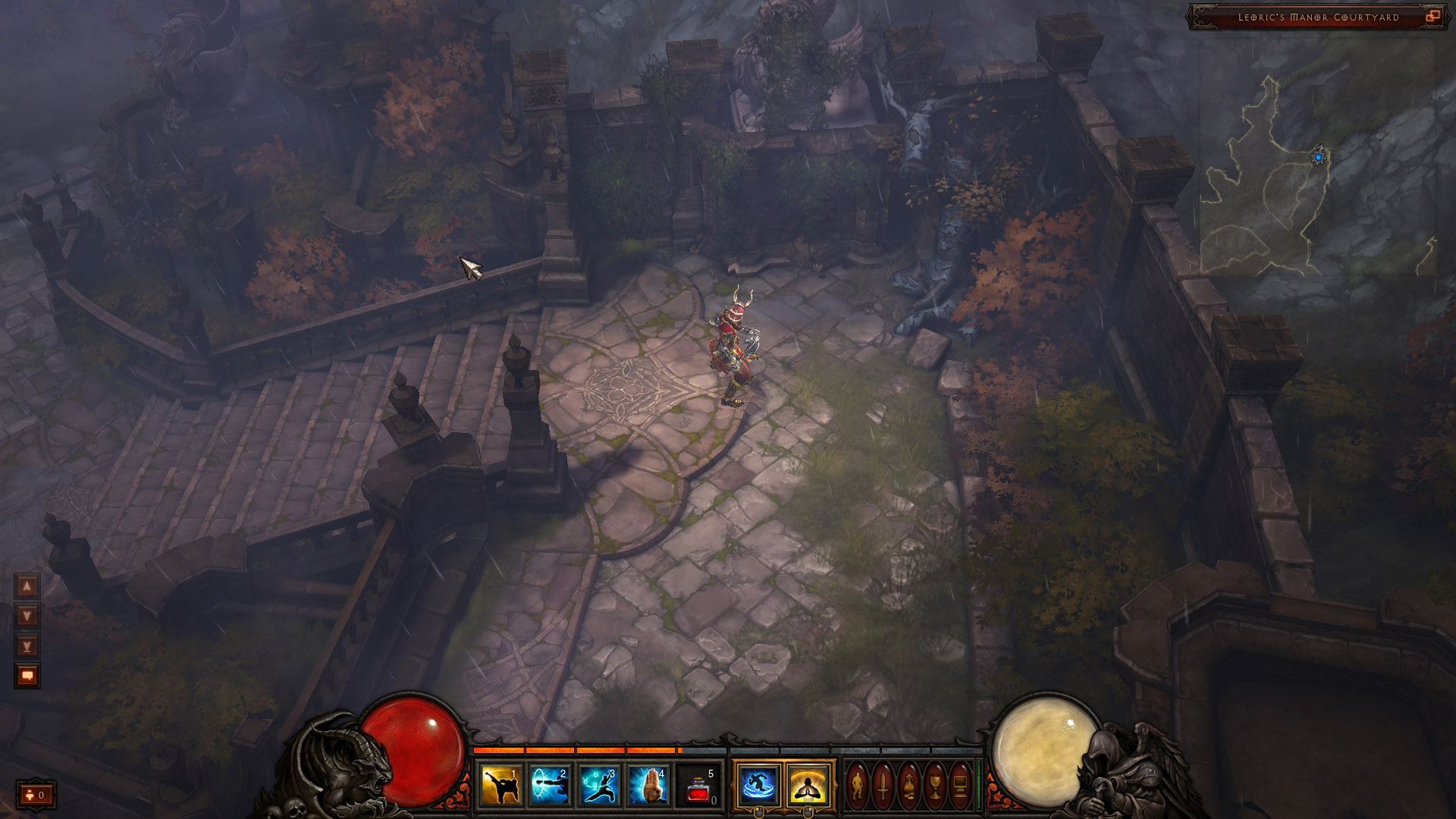 Leoric's Manor (Courtyard)