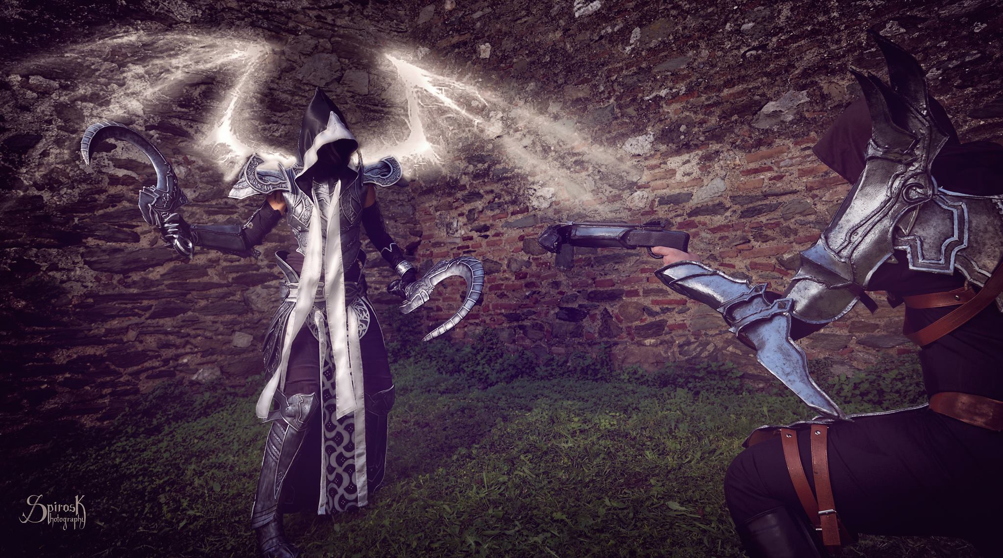 Malthael and Male Demon Hunter