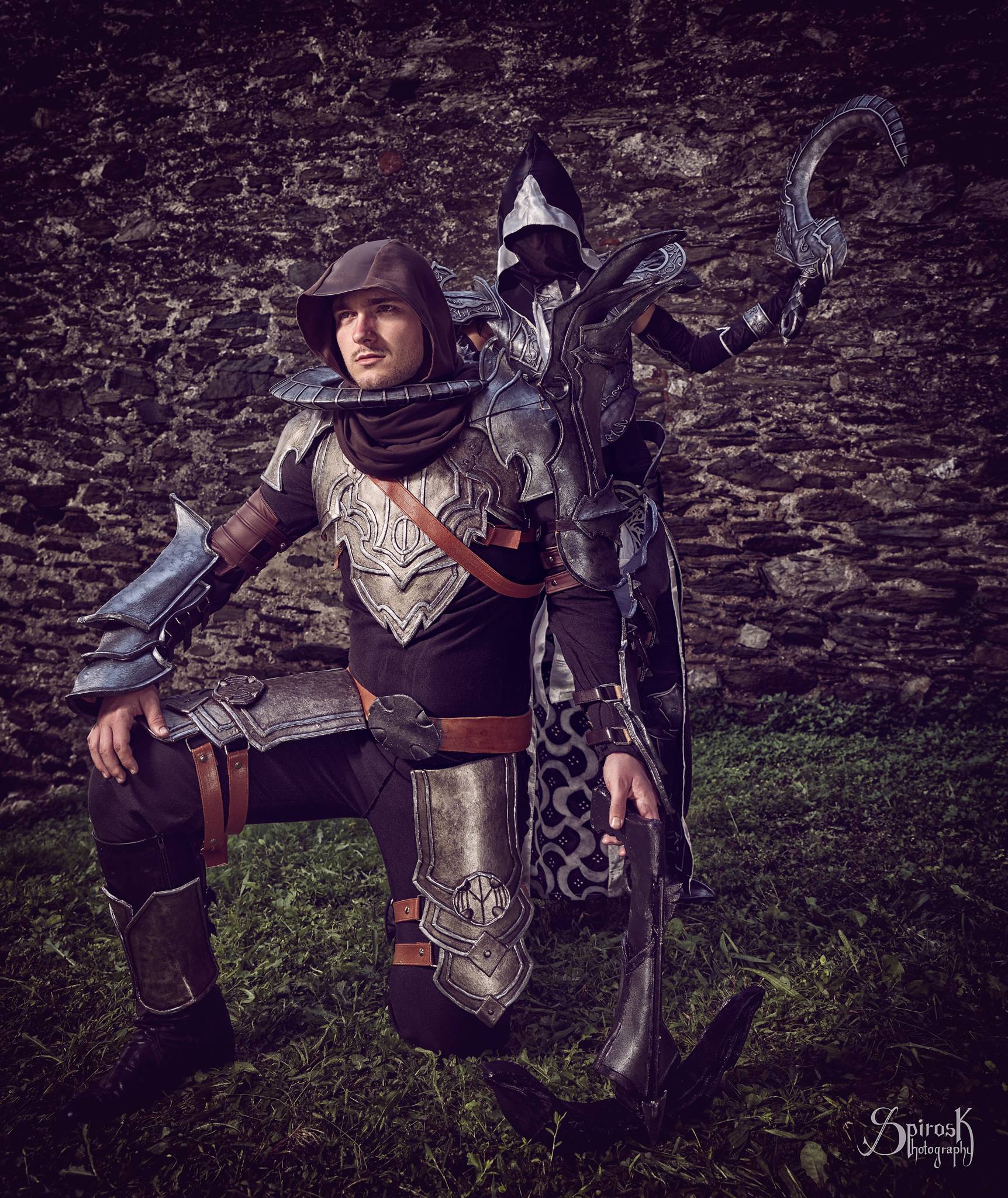 Malthael and Male Demon Hunter