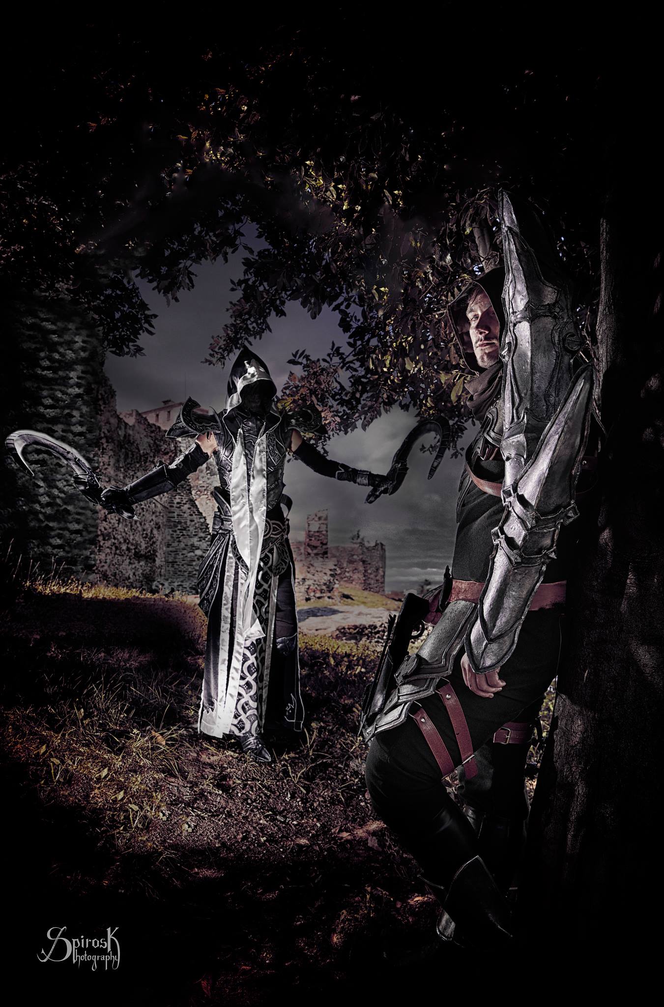 Malthael and Male Demon Hunter