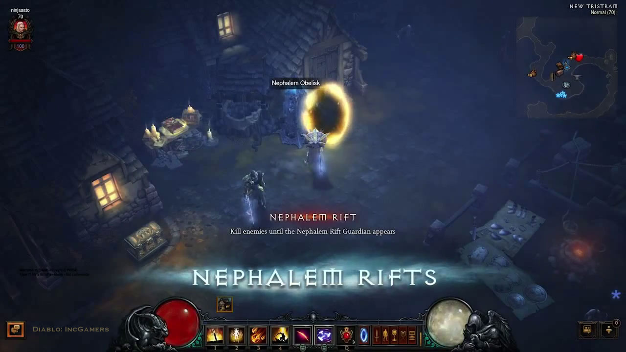 Nephalem Rift Portal
