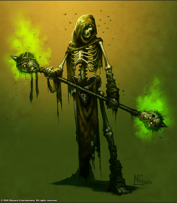 Poison Skeleton Mage