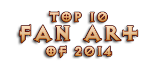 top 10 fan art of 2014
