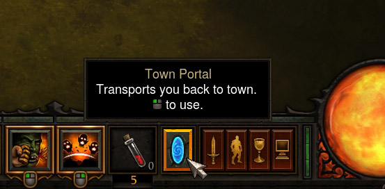 Town Portal Interface