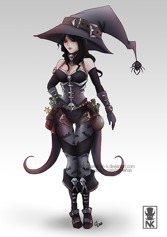 Valla Halloween Skin Concept